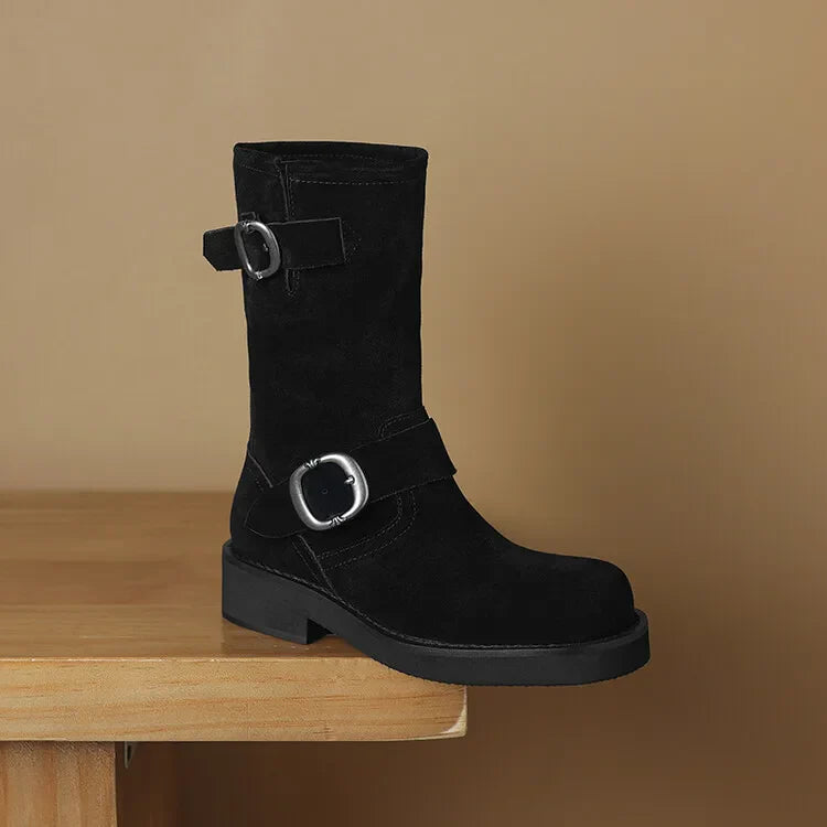 Duttini | Fair Isle Buckled Tredders