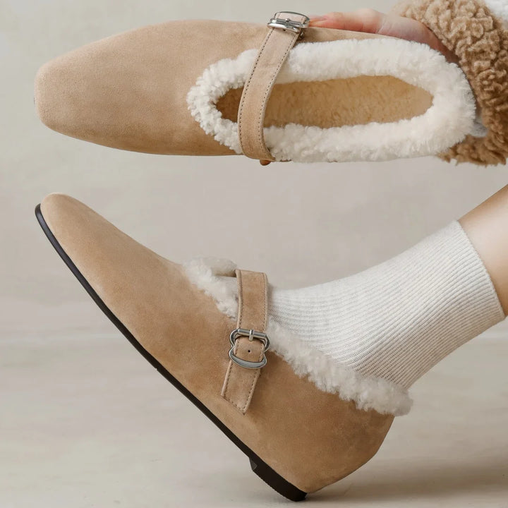 Duttini | Shearling Mary Jane