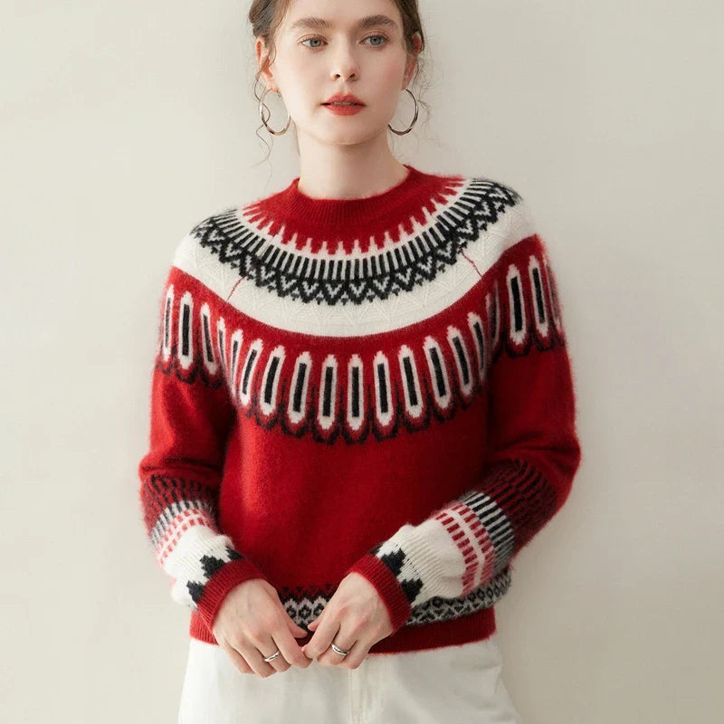 Duttini | Fair Isle Cashmere Sweater