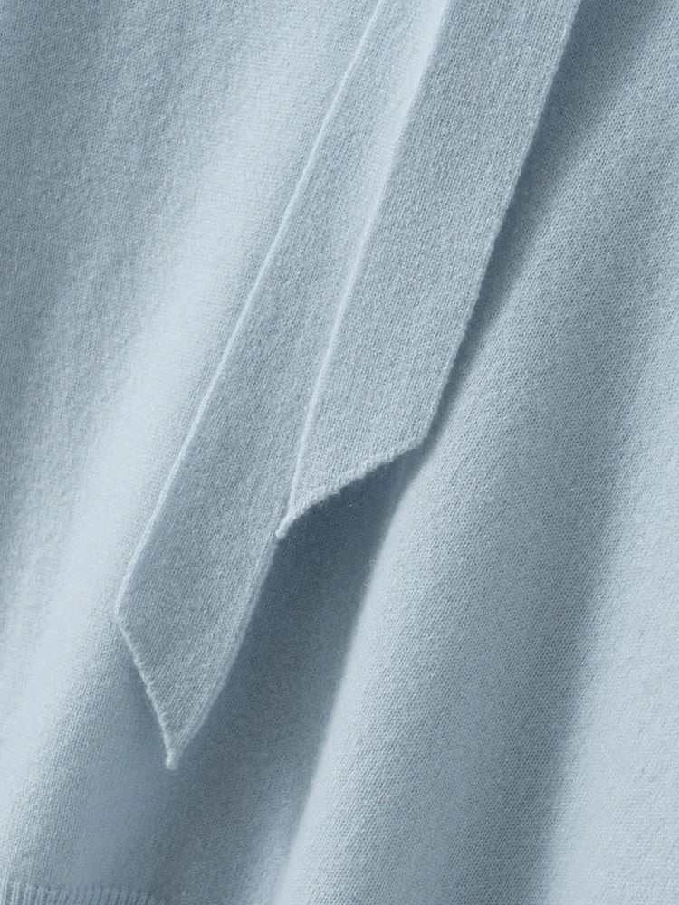 Duttini | Cashmere Pullover with Scarf Collar