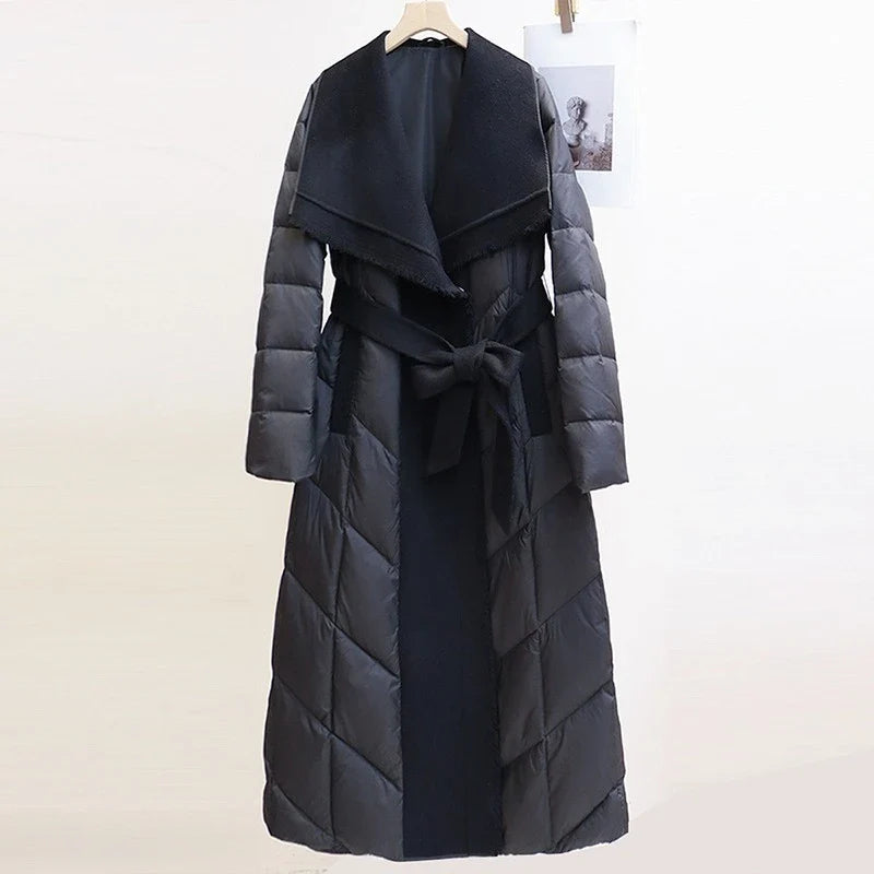 Duttini | Wool-Trim Down Coat