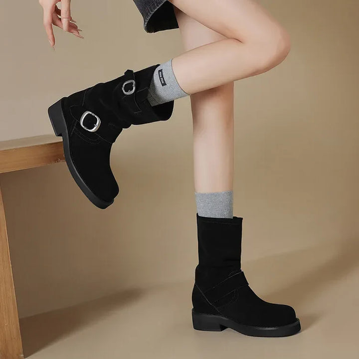 Duttini | Fair Isle Buckled Tredders