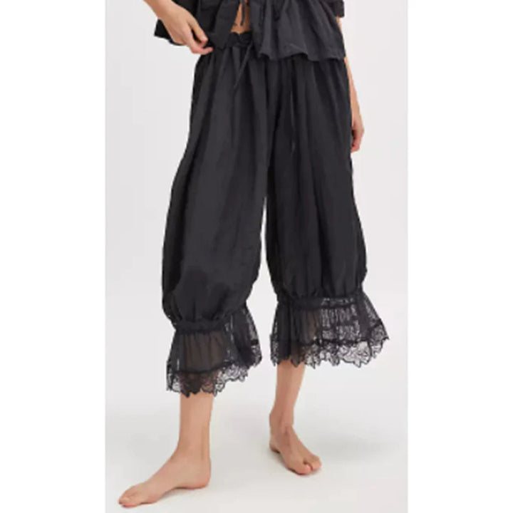 Duttini | Lace Lantern Pants for Women