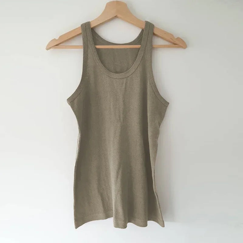 Duttini | Cotton Tank Top for Women in Everyday Fit