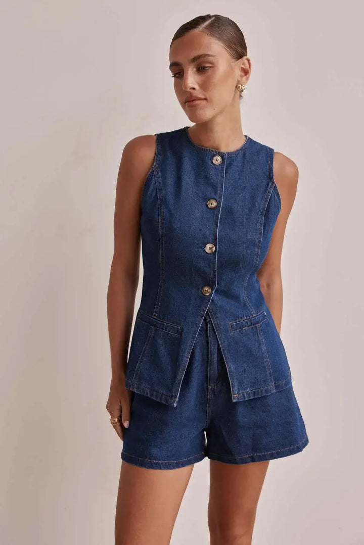 Duttini | Cotton Denim Set