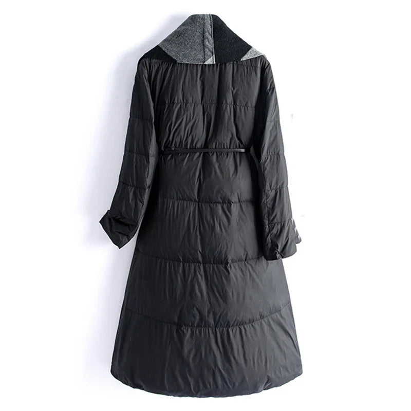 Duttini | Wool-Panel Down Coat