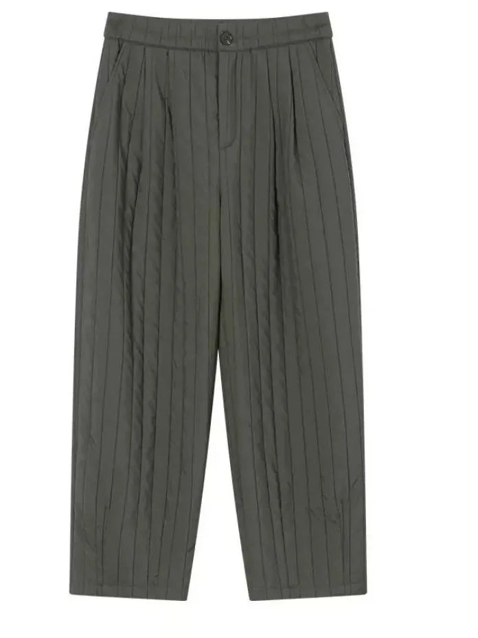 Duttini | Cotton Wide-Leg Pants