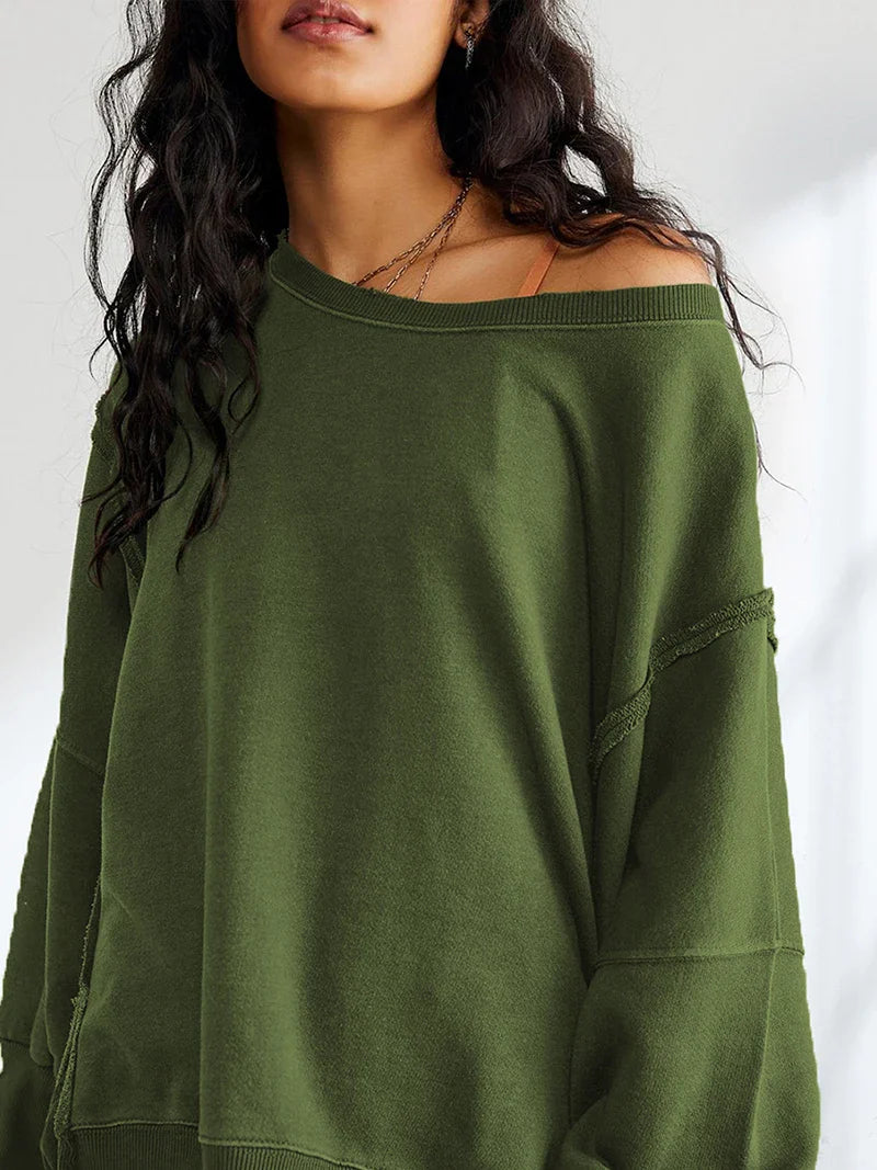 Duttini | Oversized Sweater in Maplewood