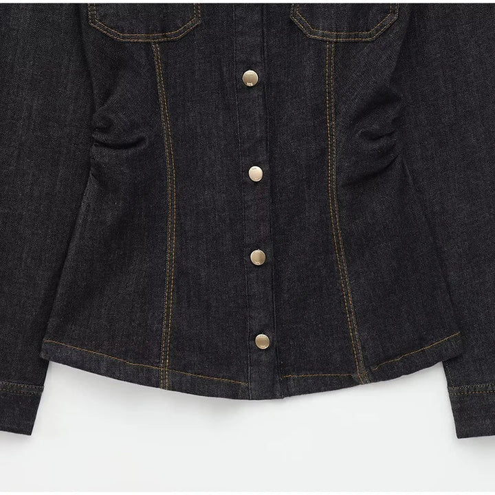 Duttini | Button Denim Set