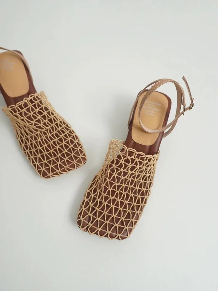 Duttini | Mesh Weave Heels