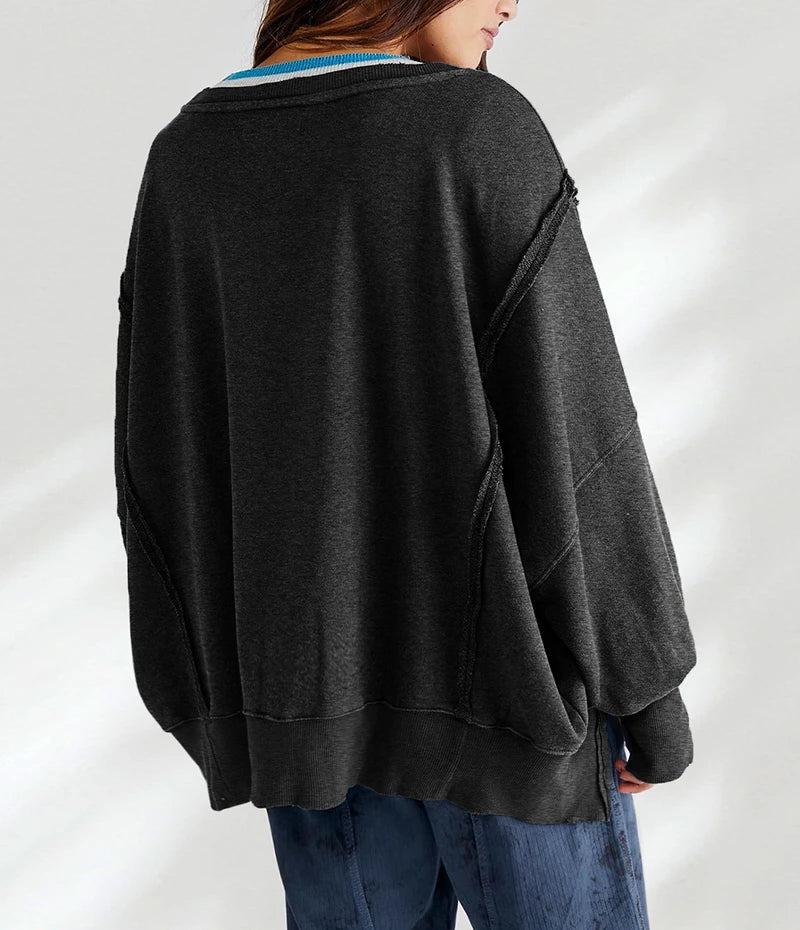 Duttini | Oversized Sweater in Maplewood