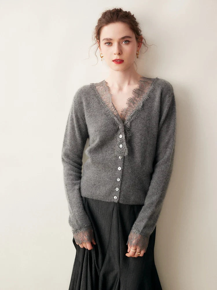 Duttini | Lace Cardigan