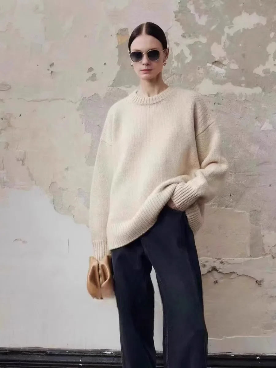 Duttini | Pure Cashmere Oversized Sweater