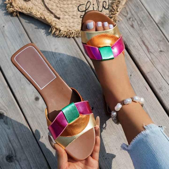 Duttini | Flat Buckle Sandals