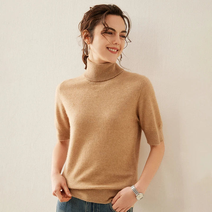Duttini | Cashmere Turtleneck Tee