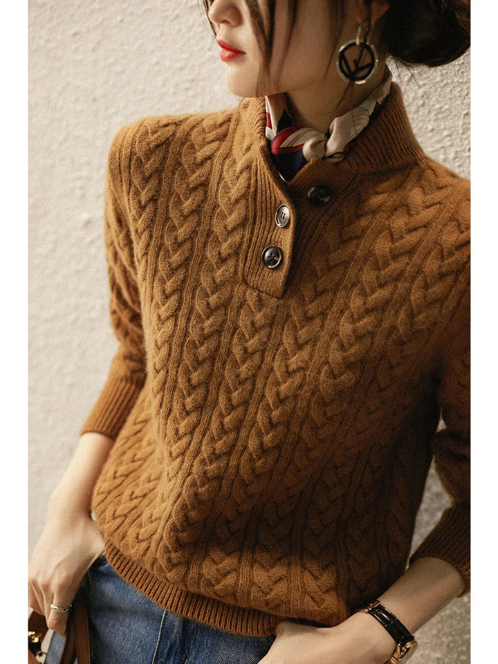 Duttini | Cashmere Button-Up Sweater
