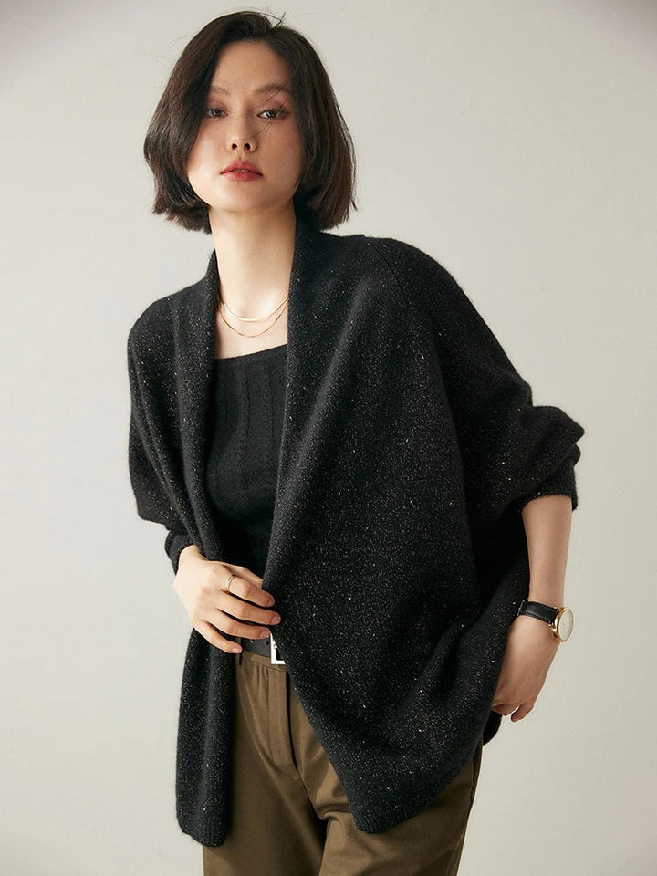 Duttini | Cashmere Shawl Sweater