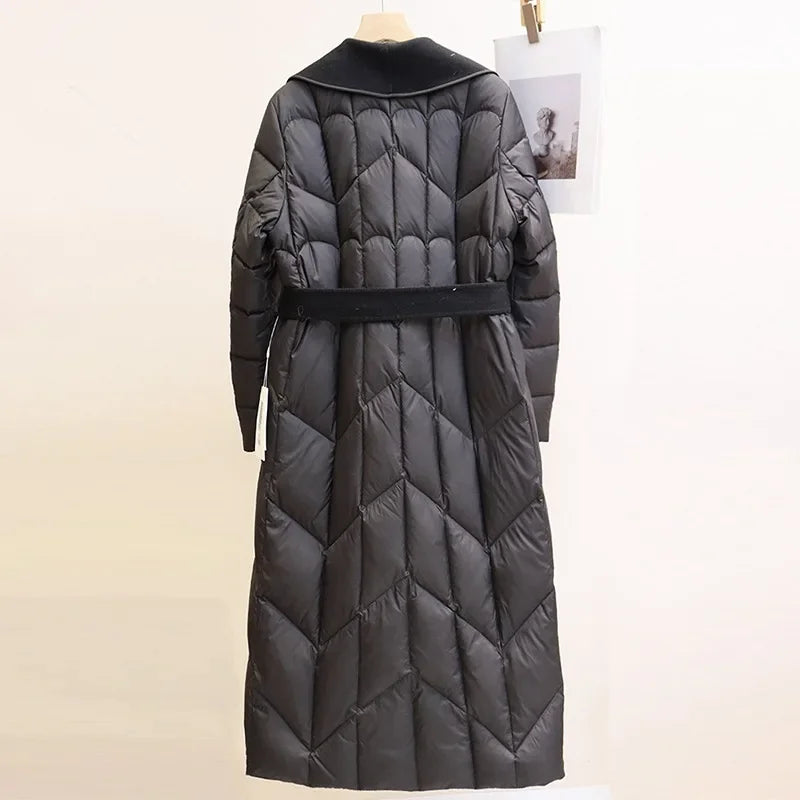 Duttini | Wool-Trim Down Coat