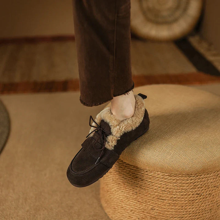 Duttini | Suede Wool Moc Boots