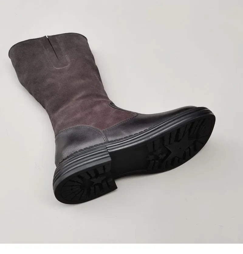 Duttini | Shearling Riding Boots