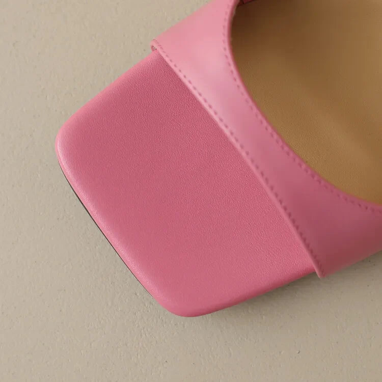Duttini | Leather Heel Mules