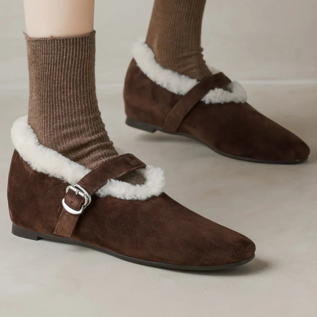 Duttini | Shearling Mary Jane