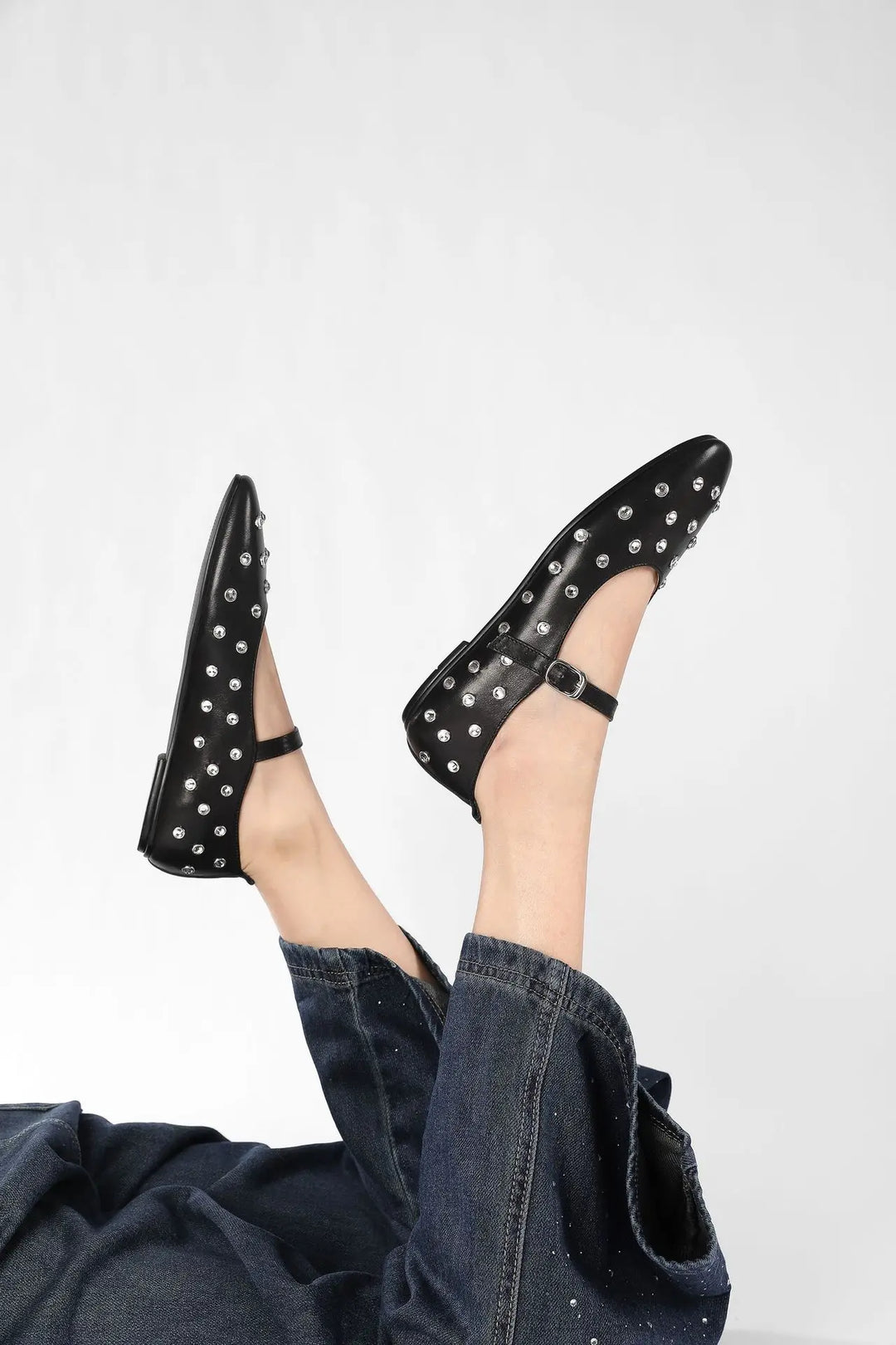 Duttini | Studded Mary Janes