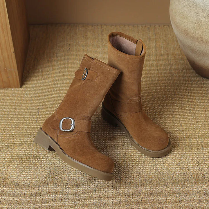 Duttini | Fair Isle Buckled Tredders