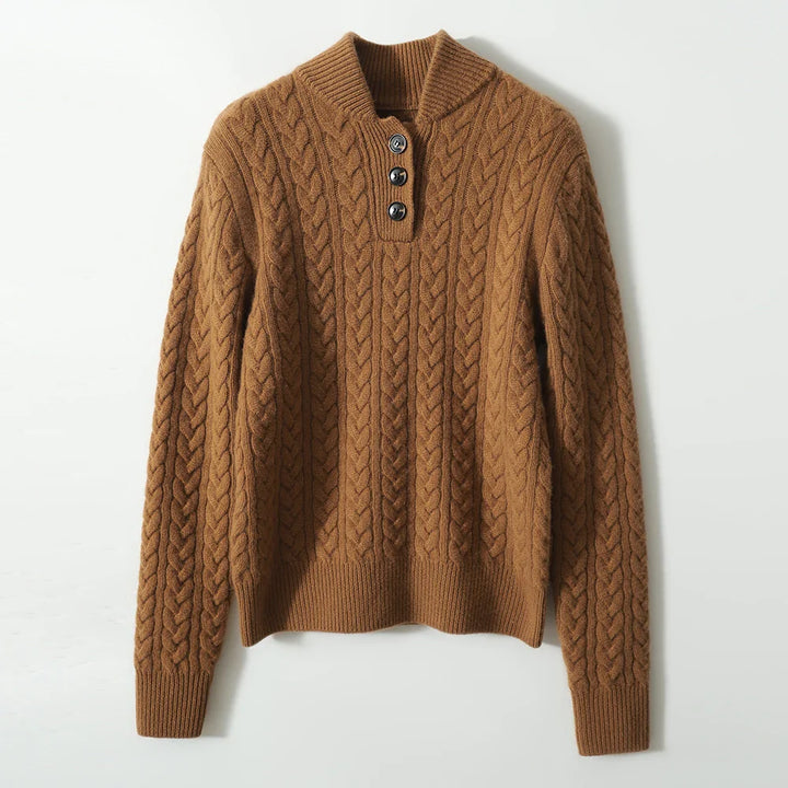 Duttini | Cashmere Button-Up Sweater