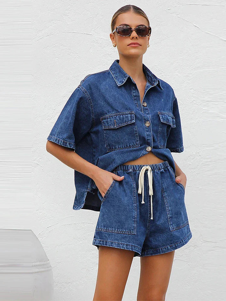 Duttini | Denim 2-Piece Set