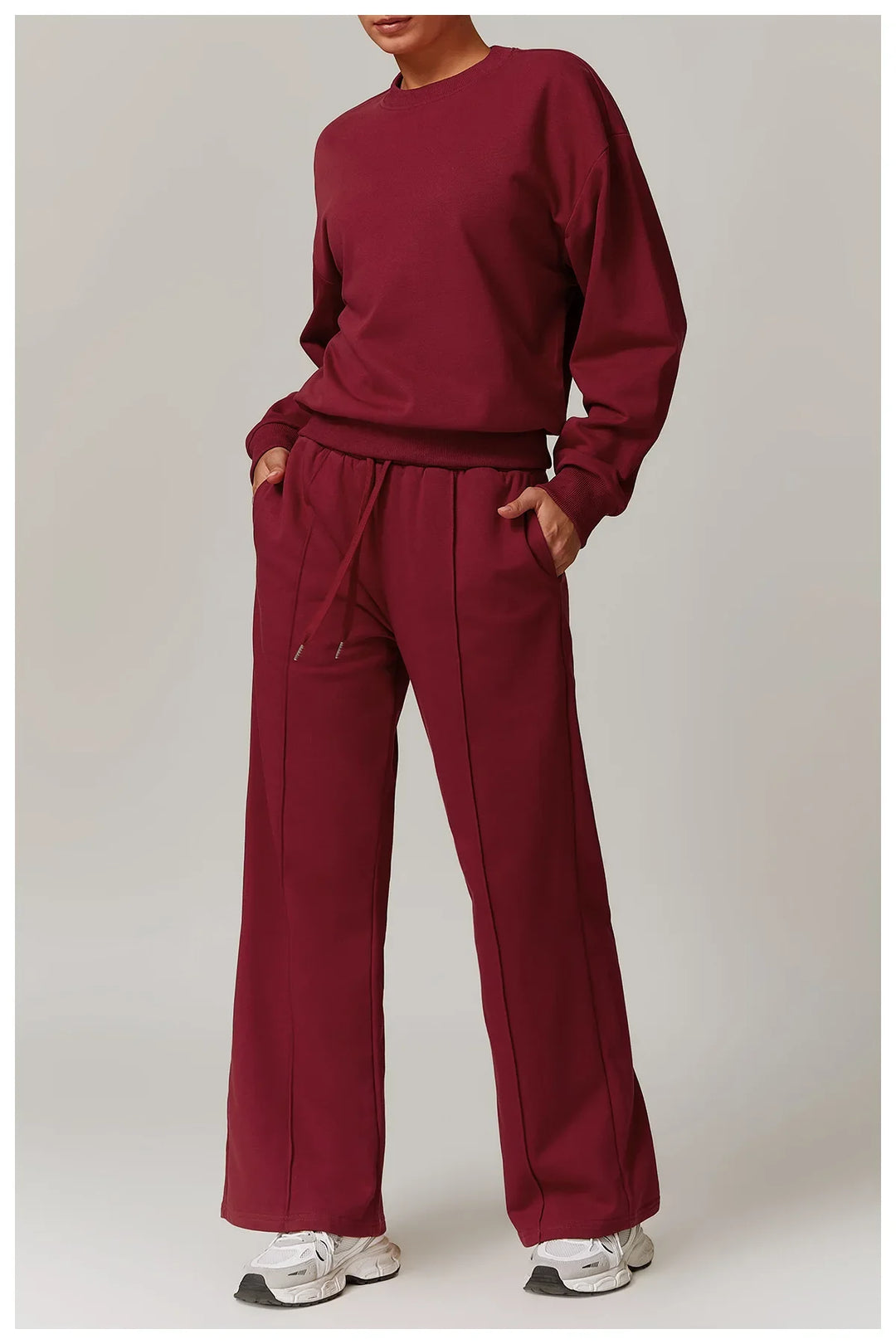 Duttini | High Rise Jogger for Women in Soft Fabric, Black