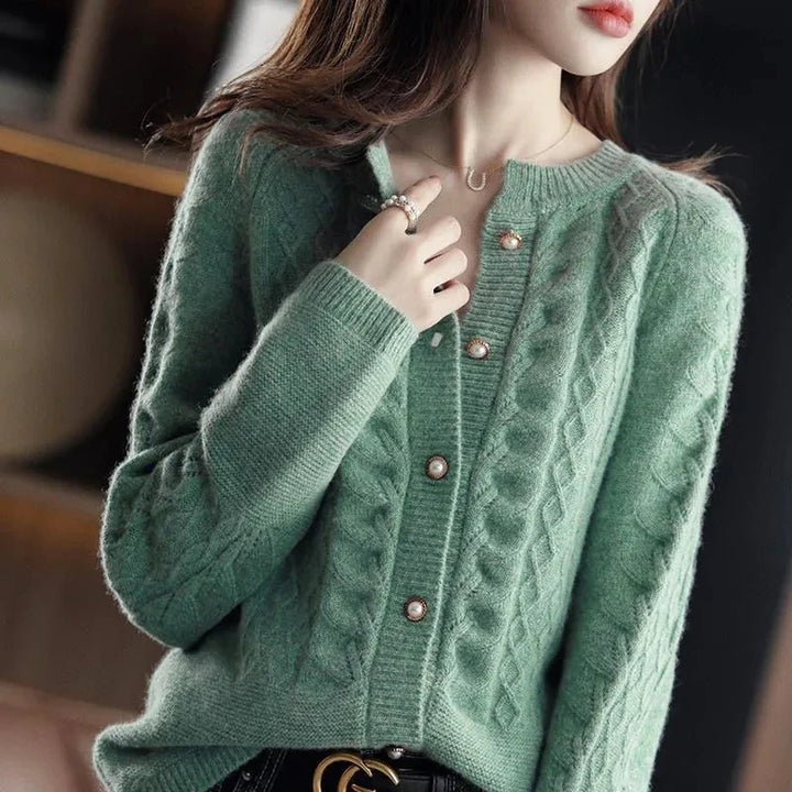 Duttini | Pearl Button Cardigan