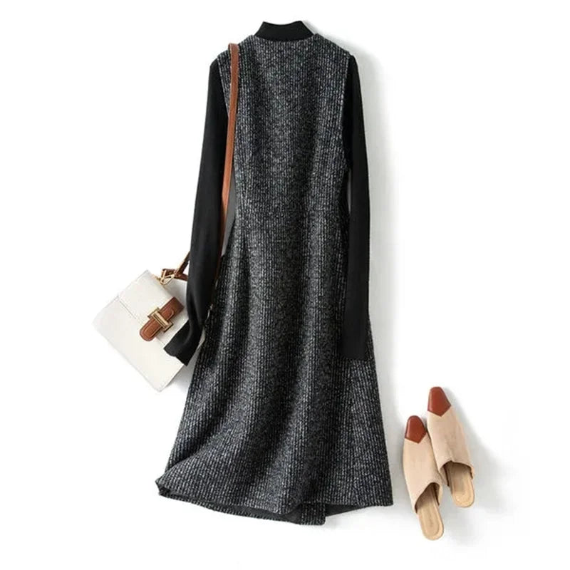 Duttini | Textured Wrap Vest