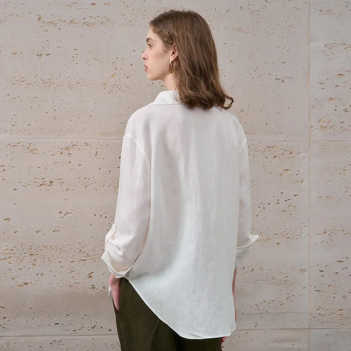 Duttini | Classic Linen Shirt for Men