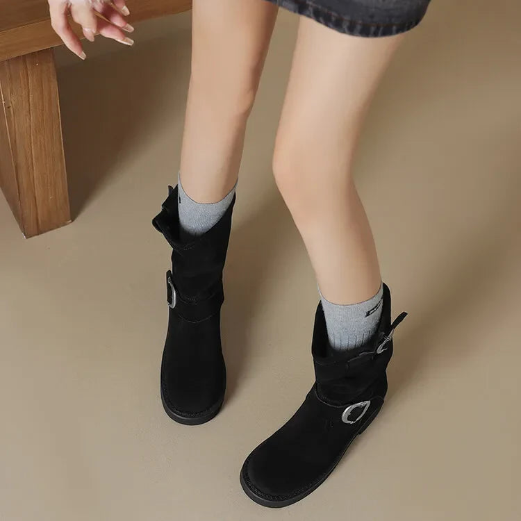 Duttini | Fair Isle Buckled Tredders