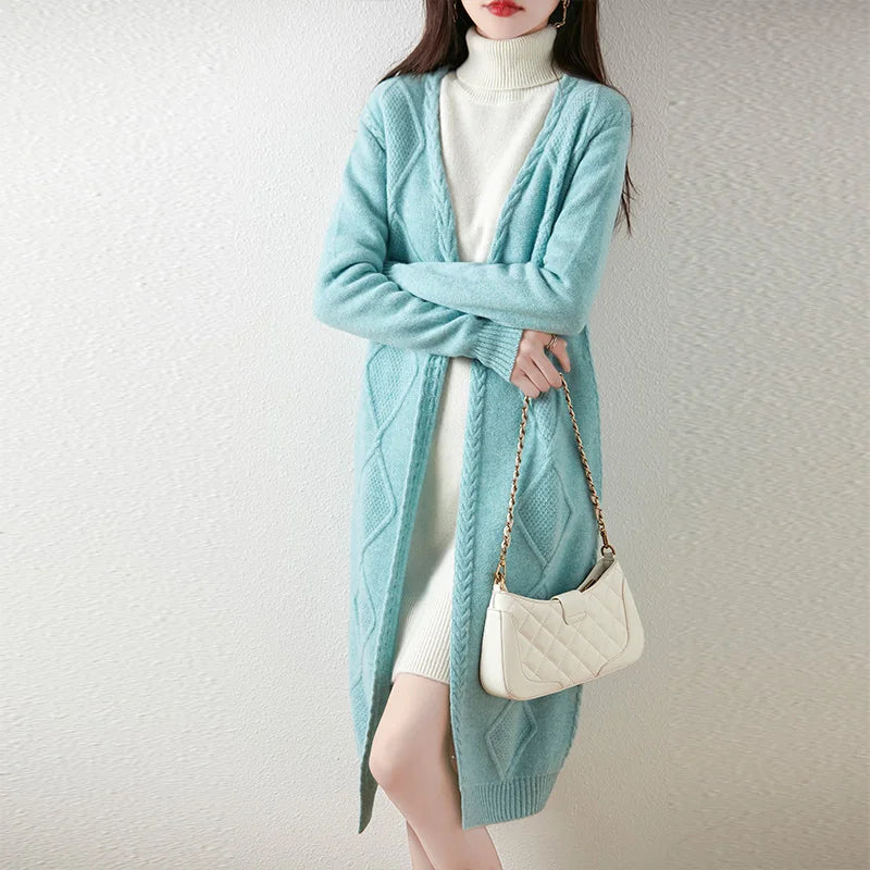 Duttini | Cable-Knit Cardigan