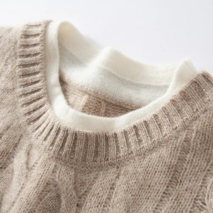 Duttini | Cable Cashmere Sweater