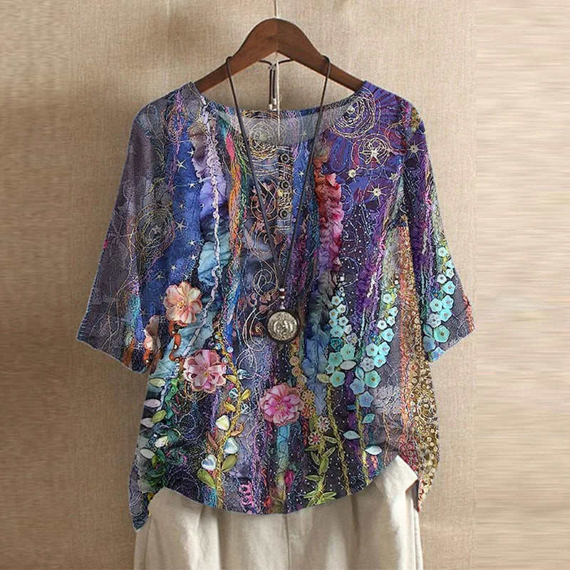 Duttini | Refined Retro-Inspired Blouse with a Flattering Silhouette