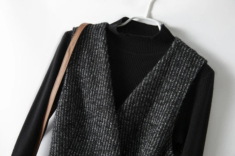 Duttini | Textured Wrap Vest