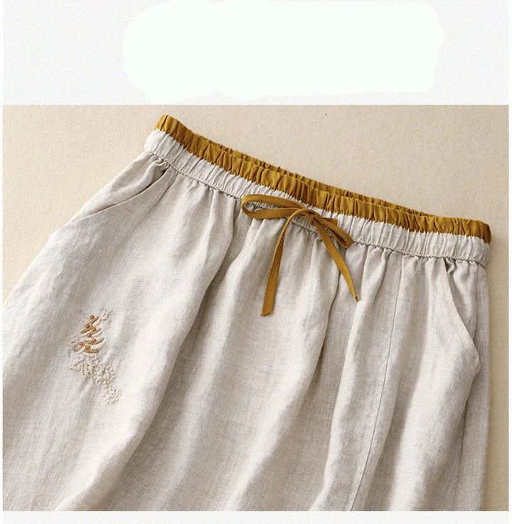 Duttini | 100% Linen Skirt