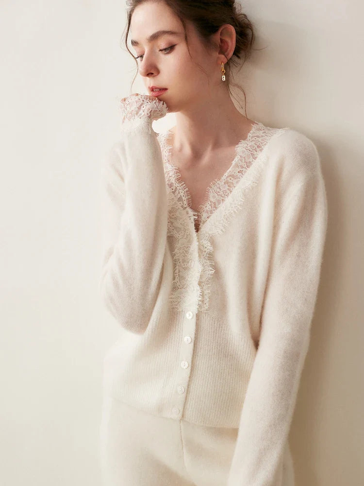 Duttini | Lace Cardigan