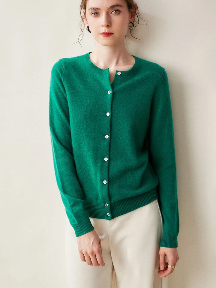 Duttini | Cashmere Crew Cardigan