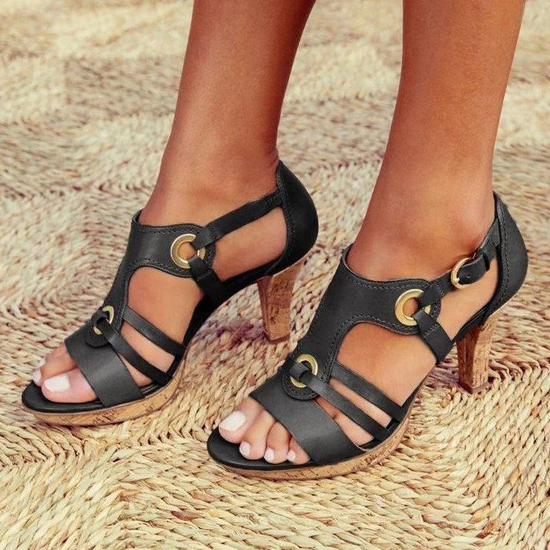 Duttini | Comfort-Fit Structured Ankle Strap for All-Day Comfort