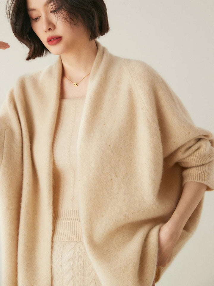 Duttini | Cashmere Shawl Sweater