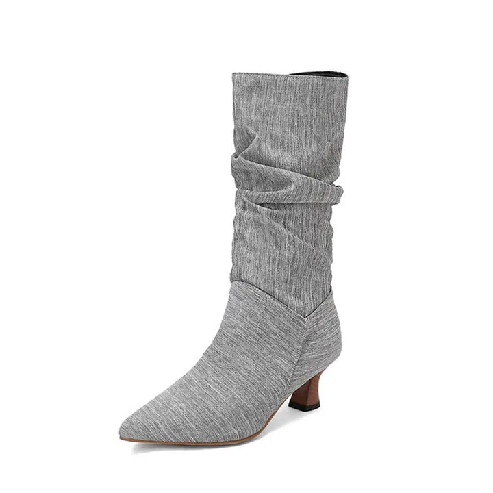Duttini | Mid-Calf Heel Boots