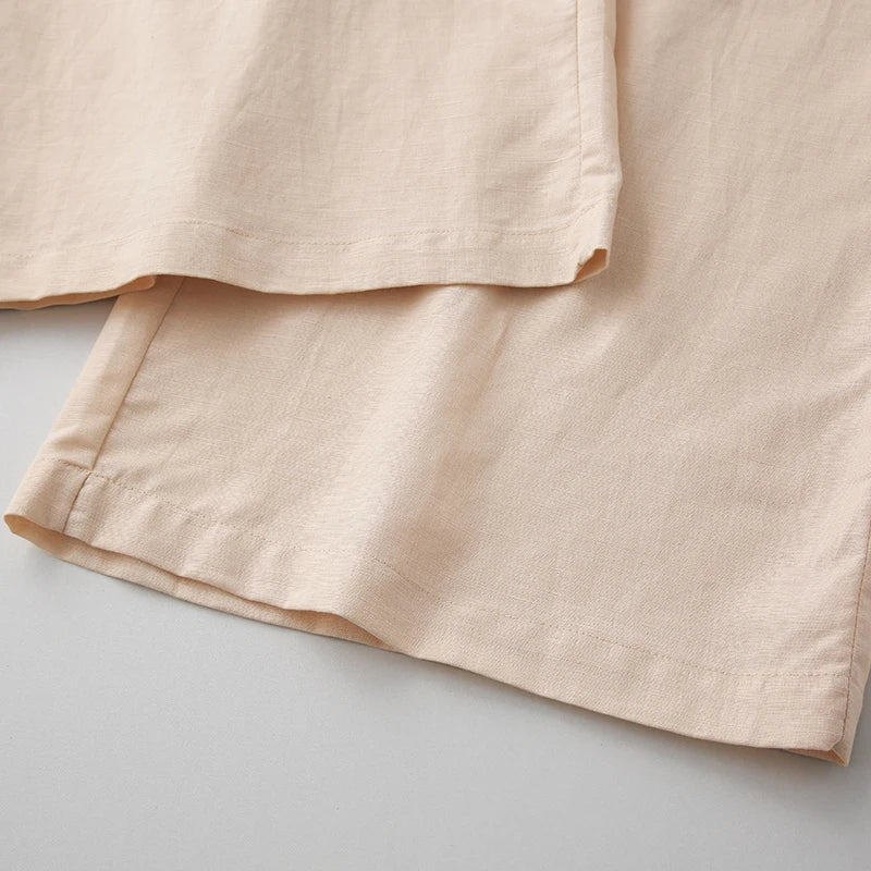 Duttini | Cotton Wide-Leg Pant