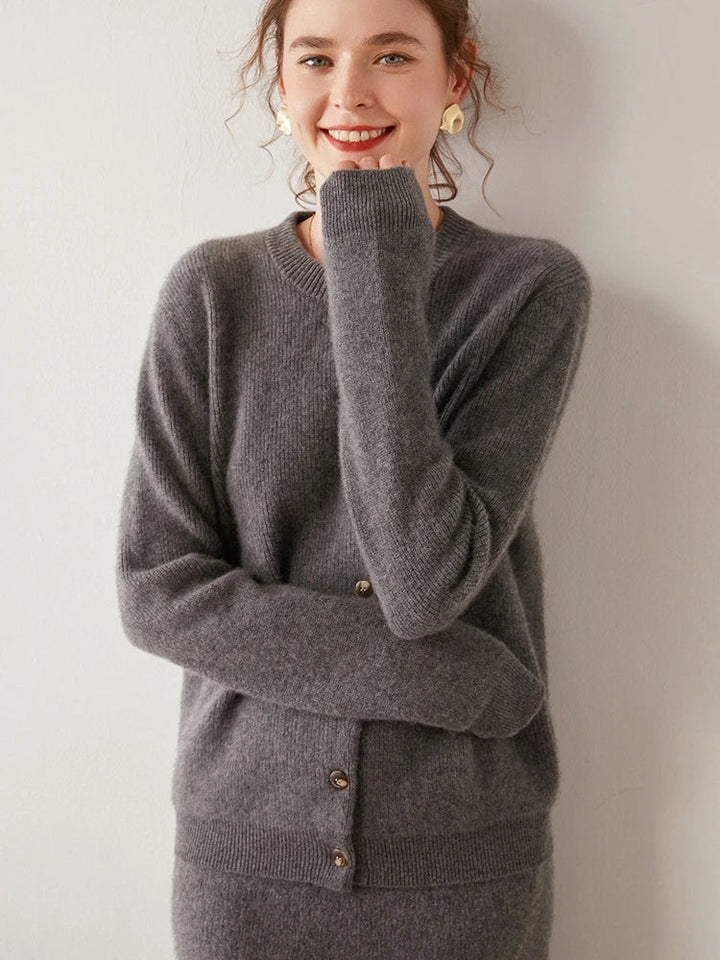 Duttini | Cashmere Button Cardigan