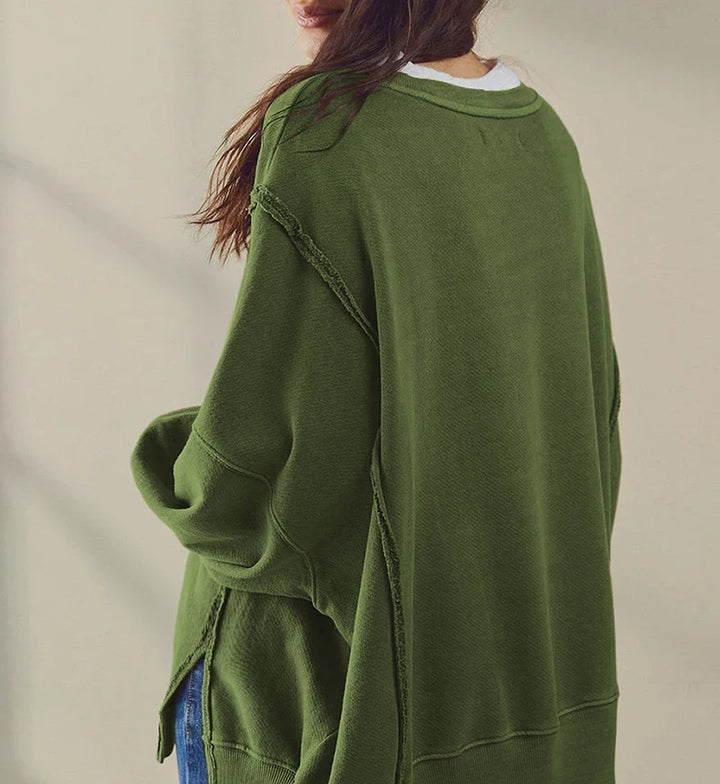 Duttini | Oversized Sweater in Maplewood