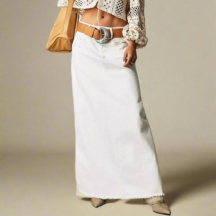 Duttini | Vintage Denim Skirt for Women