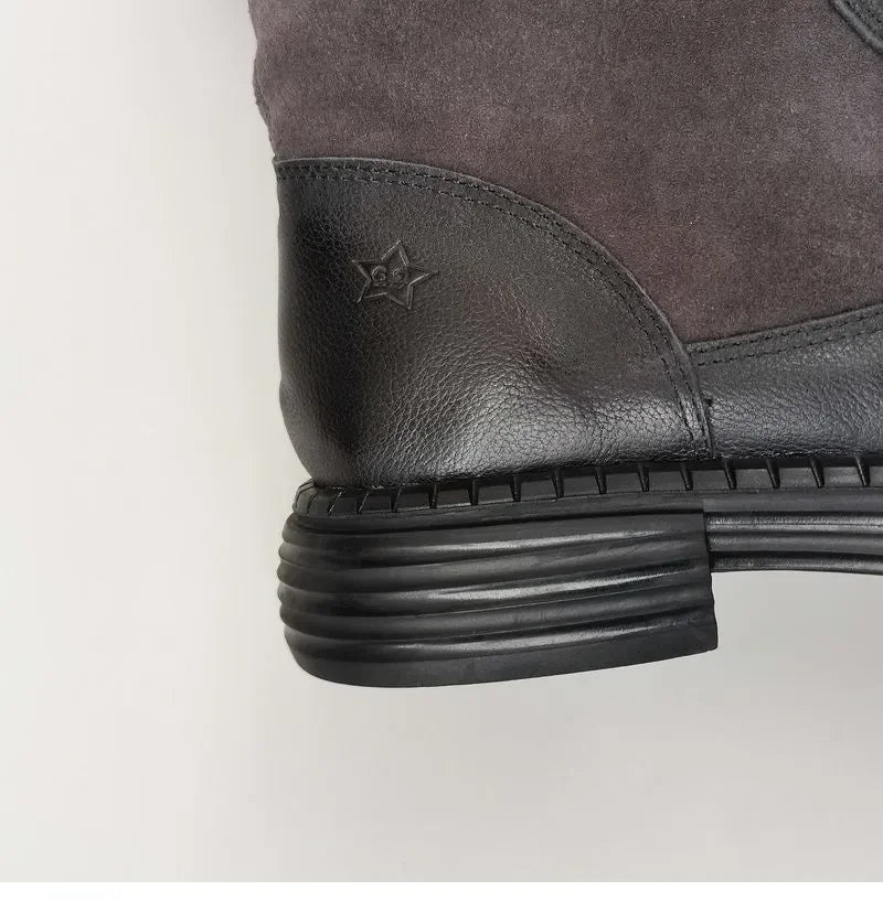 Duttini | Shearling Riding Boots